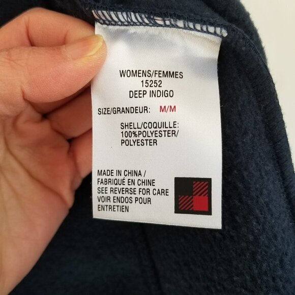 Woolrich Super Soft Teddy Fleece Zip Up Jacket Med - Picture 5 of 6